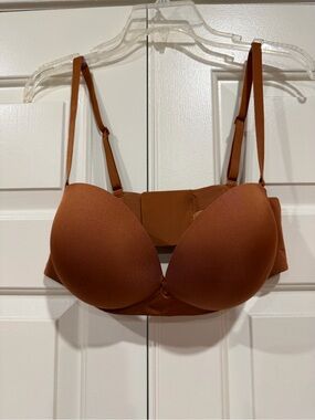 SKIMS Sculpted T-Shirt Bra - Rust Brown